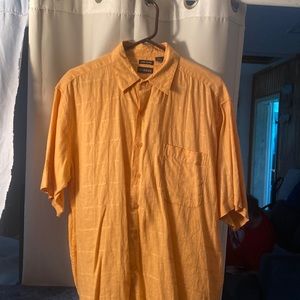 George short sleeve shirt linen blend